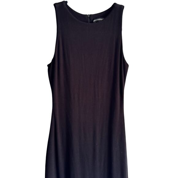 Naked Wardrobe Black Maxi Dress Small | Sleeveless Bodycon Curve-Hugging Fit - Picture 5 of 6